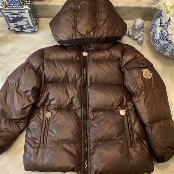 Moncler Other - MONCLER Kids Chocolate Brown Puffer Jacket Size 4 years 104 cm